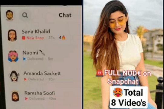 Sana Khalid Nude Snapchat Leaked Videos