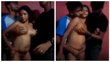 Husband made his wife dance naked in front of his friends