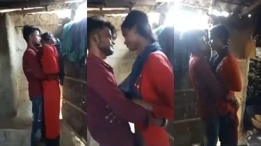 wet pussy – lover couple had sex in the hut